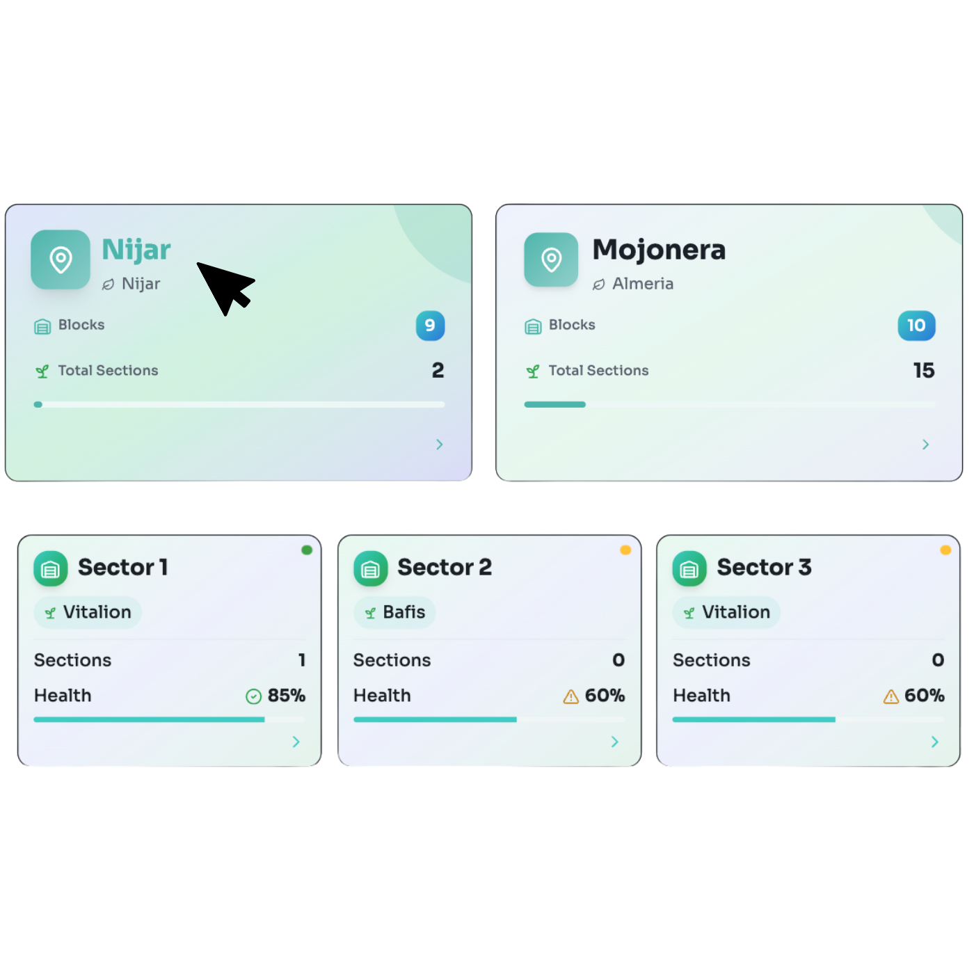 Track what's applied, where it matters.